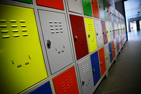Electrostatic Painted Lockers in Missouri