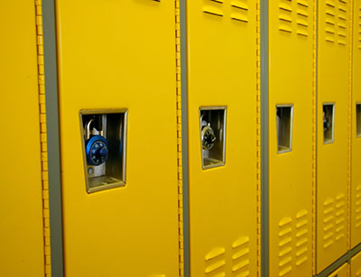 Electrostatic Painted Lockers in Washington D.C.
